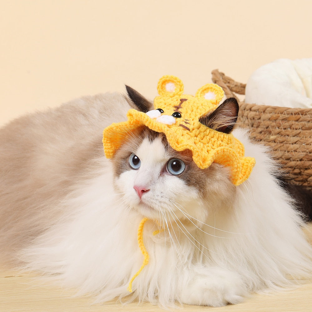 Cute Bucket Hat for Cats - Hat for Cats