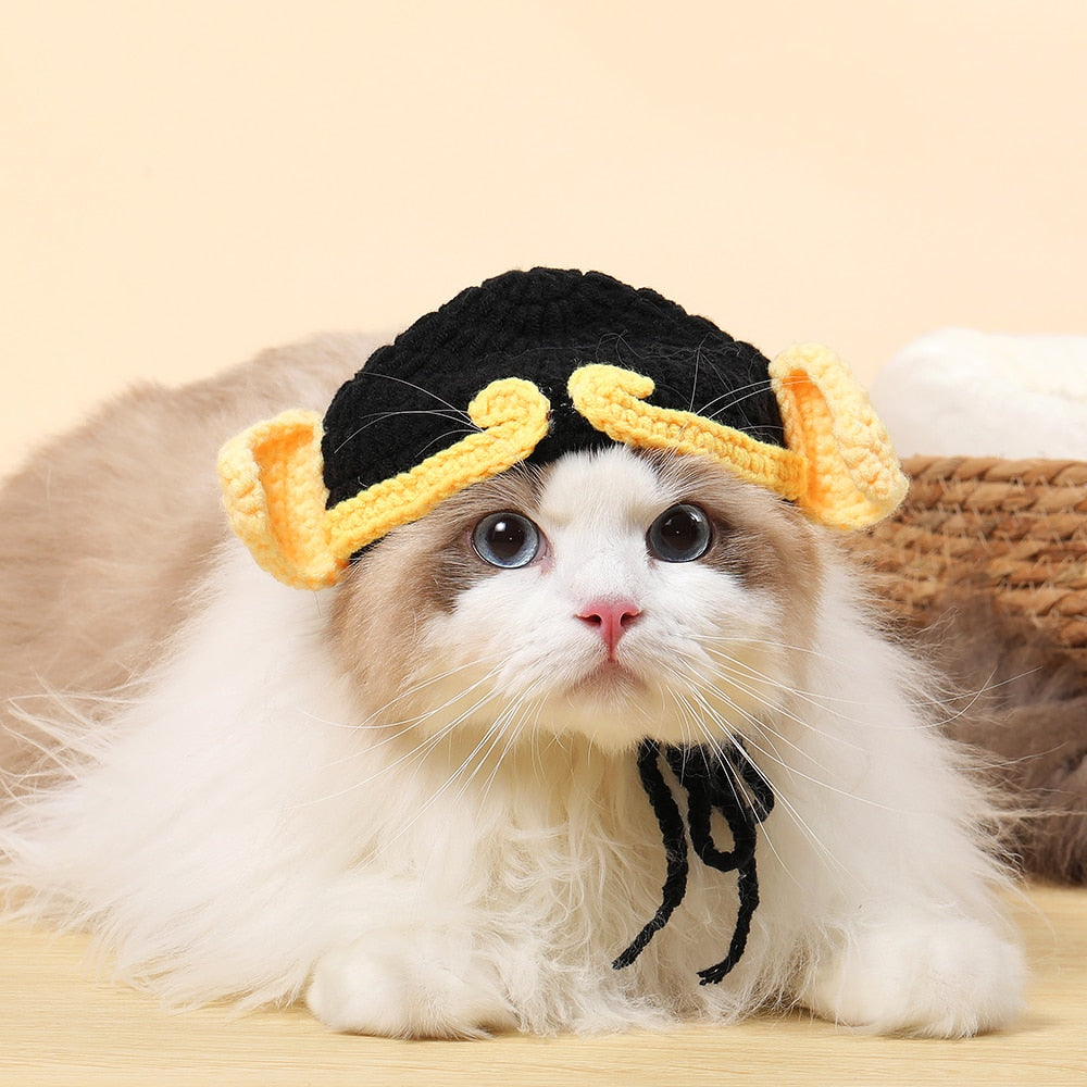 Cute Bucket Hat for Cats - Hat for Cats