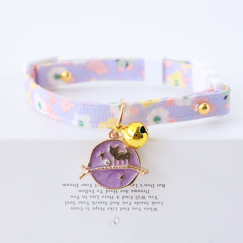 Cute Cat Collars - Purple / 8-16cm - Cat collars