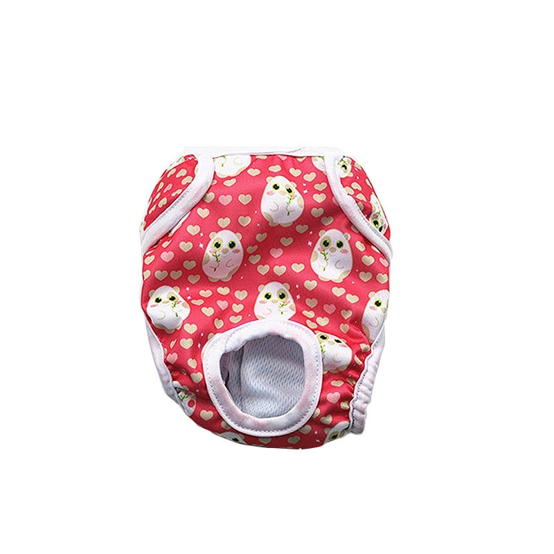 Cute Cat Diaper - Red / XS - Underwear for Cats