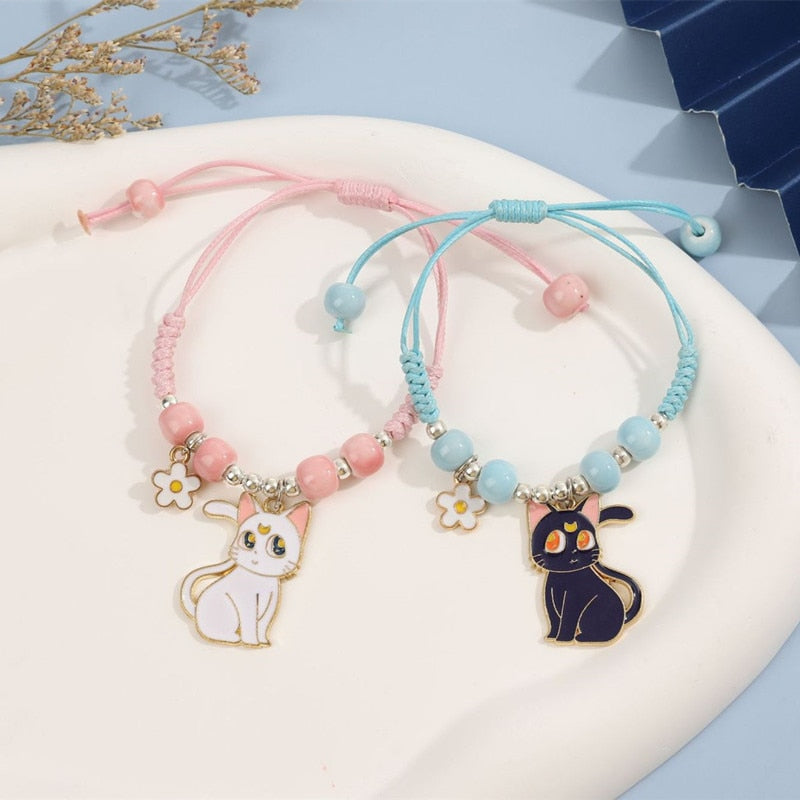 Cute Cat Friendship Bracelet - Cat bracelet