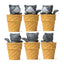 Cute Cat Ice Cream Figurines