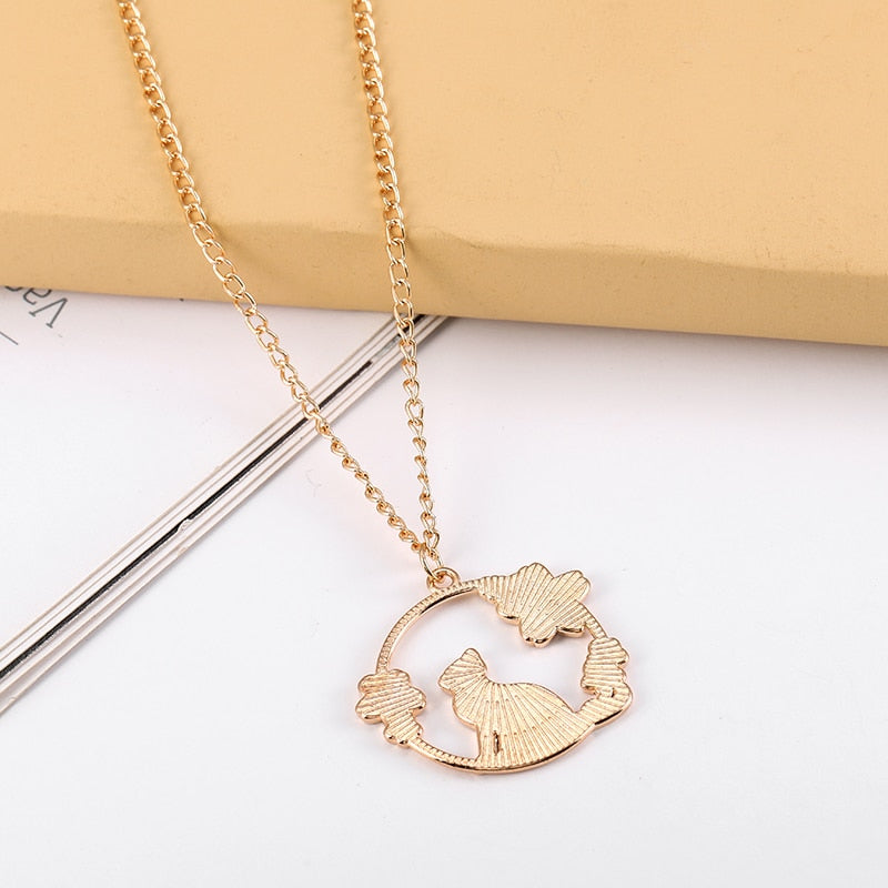 Cute Cat Necklace - Cat necklace