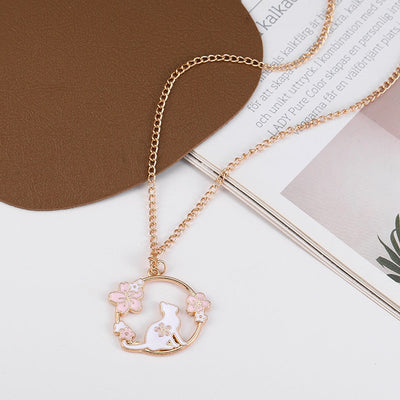 Cute Cat Necklace - Cat necklace