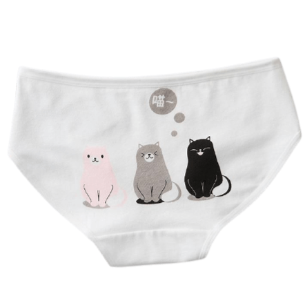  Customized Girl Meow Chicka Cat Underwear: Low-Rise Underwear  Black : Clothing, Shoes & Jewelry