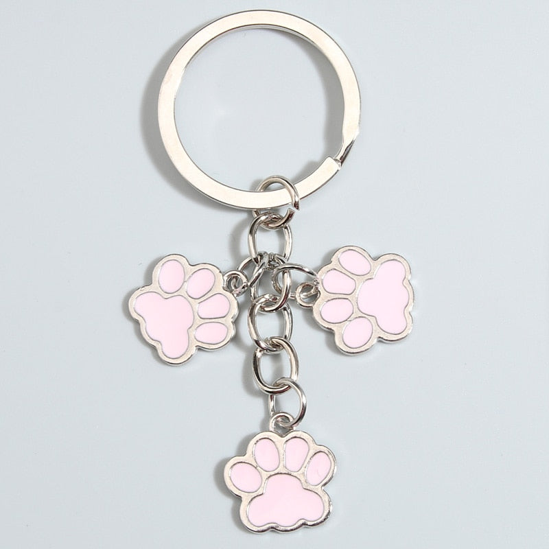 Cute Cat Paw Keychain - Cat Keychains