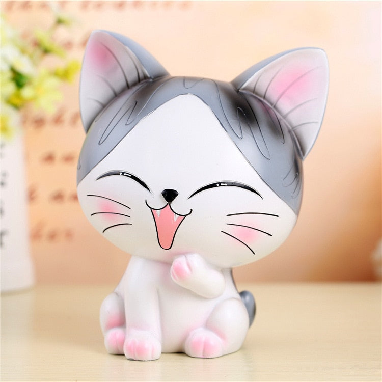 Cute Cat Piggy Bank - Laugh