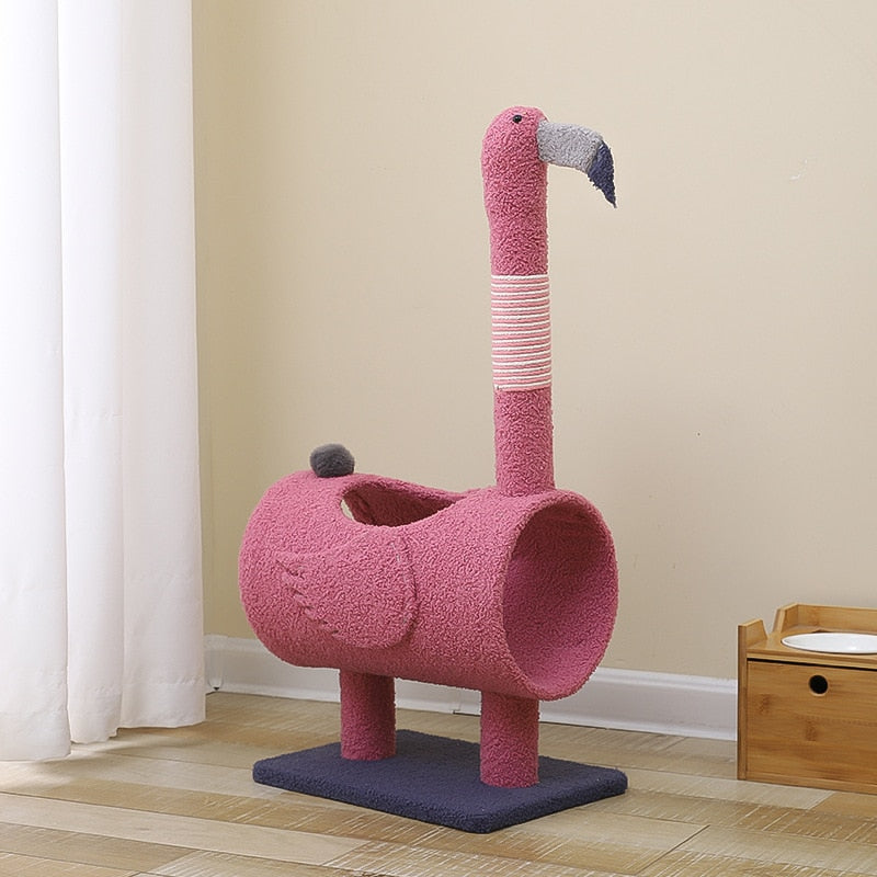 Cute Cat Scratcher Post - Purple - Cat scratching post