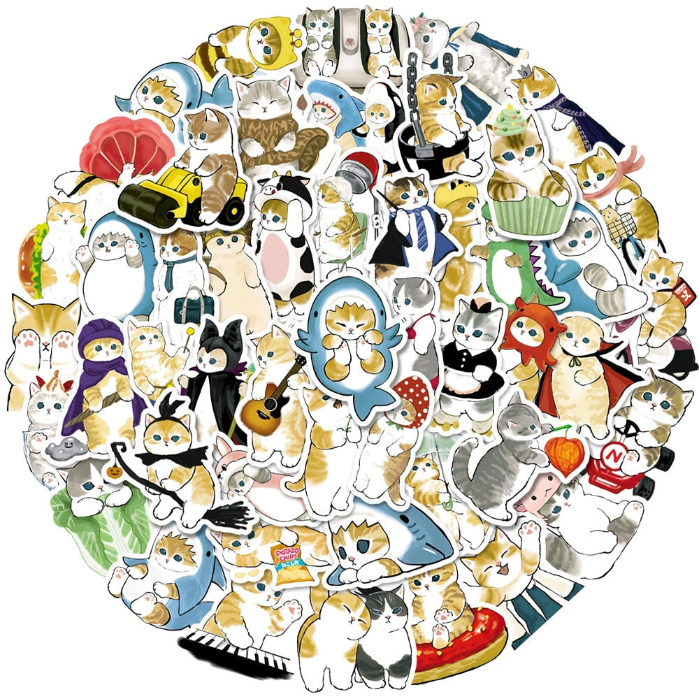 Cute Cat Stickers