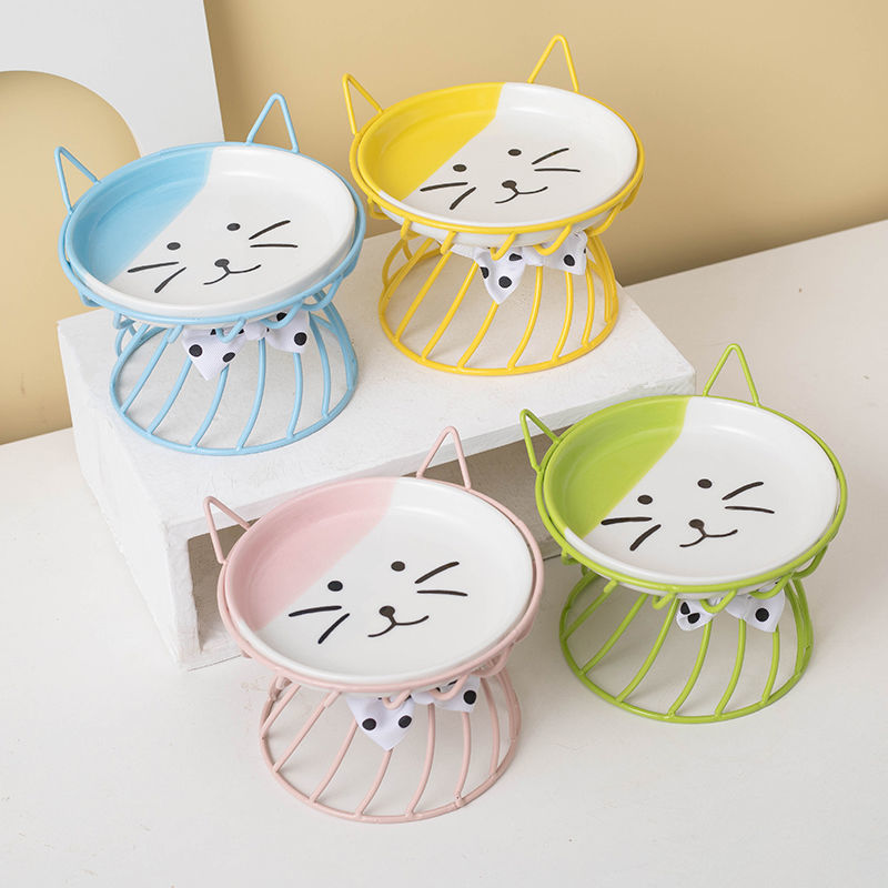 Cute Ceramic Cat Bowl - Cat Bowls