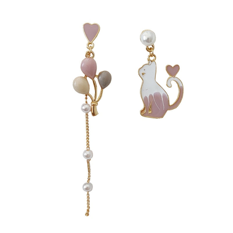 Cute Drop Cat Earrings - Cat earrings
