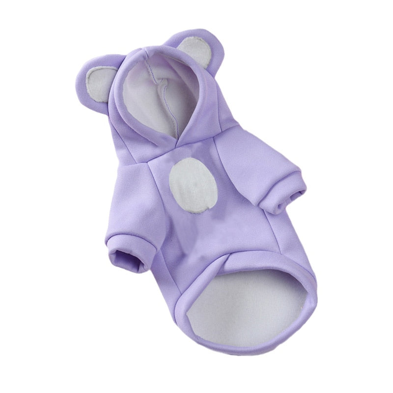 Cute Hoodie Clothes for Cats - Purple / XS - Clothes for