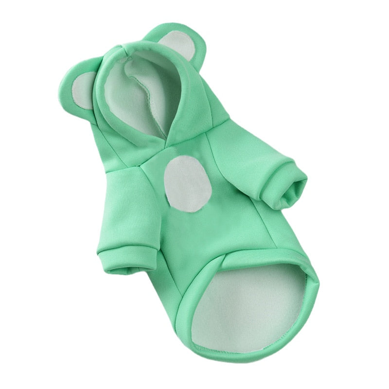 Cute Hoodie Clothes for Cats - Green / XS - Clothes for cats