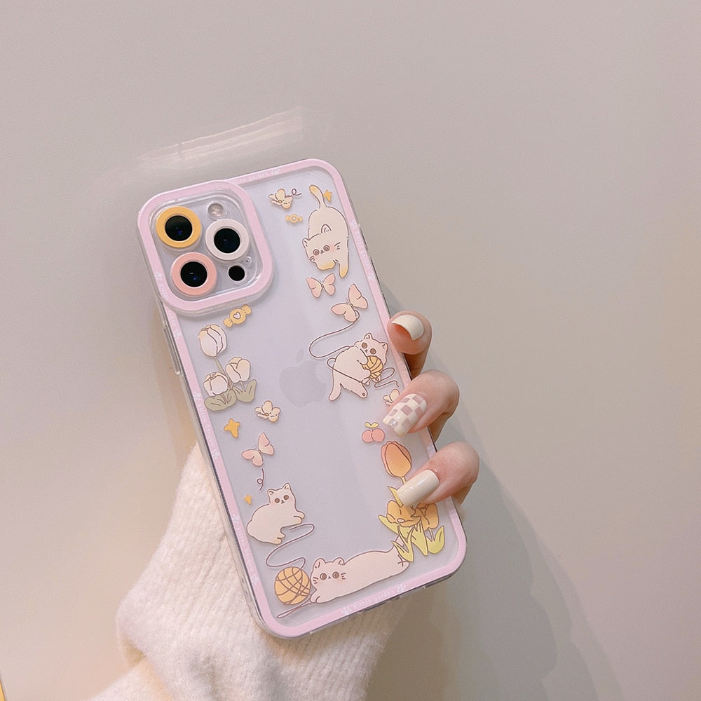 Cute iPhone Cat Phone Case - Cat Phone Case