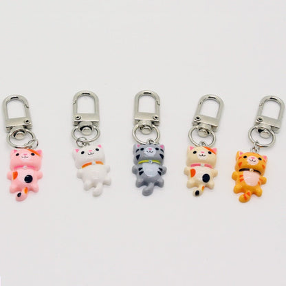 Cute Kitty Cat Keychain - Cat Keychains