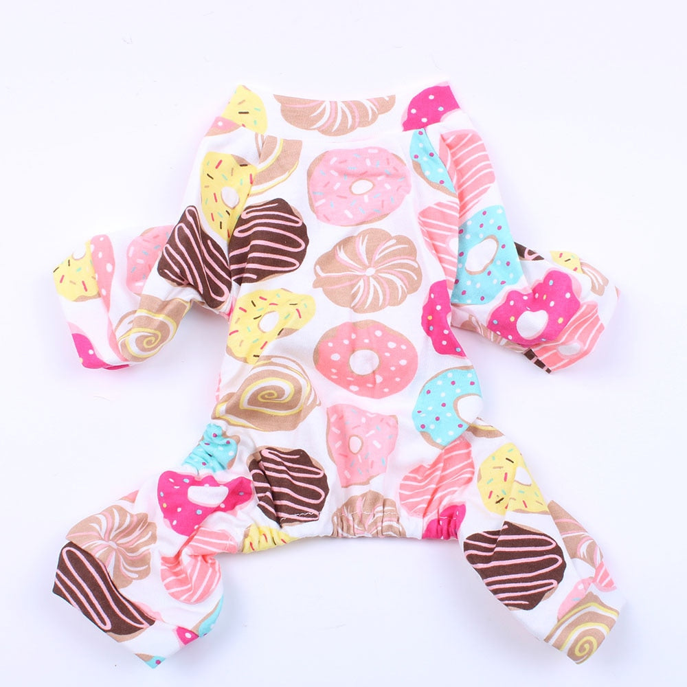 Cute Pajamas for Cat - Doughnut / S - Pajamas for Cats