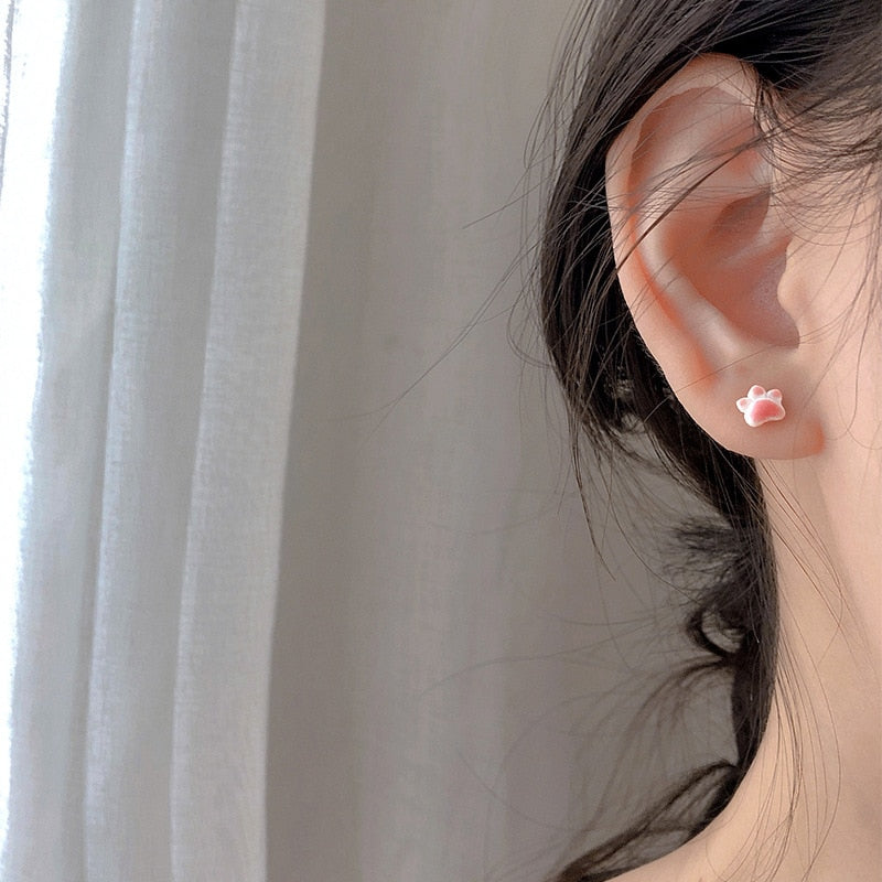 Cute Paw Cat Earrings - Cat earrings