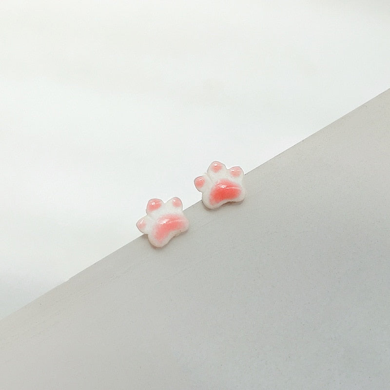 Cute Paw Cat Earrings - Cat earrings