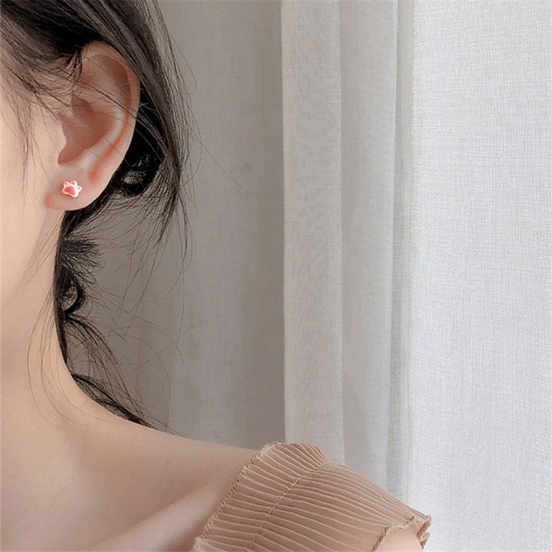 Cute Paw Cat Earrings - Cat earrings