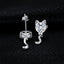 Dangle Cat Earrings - Cat earrings