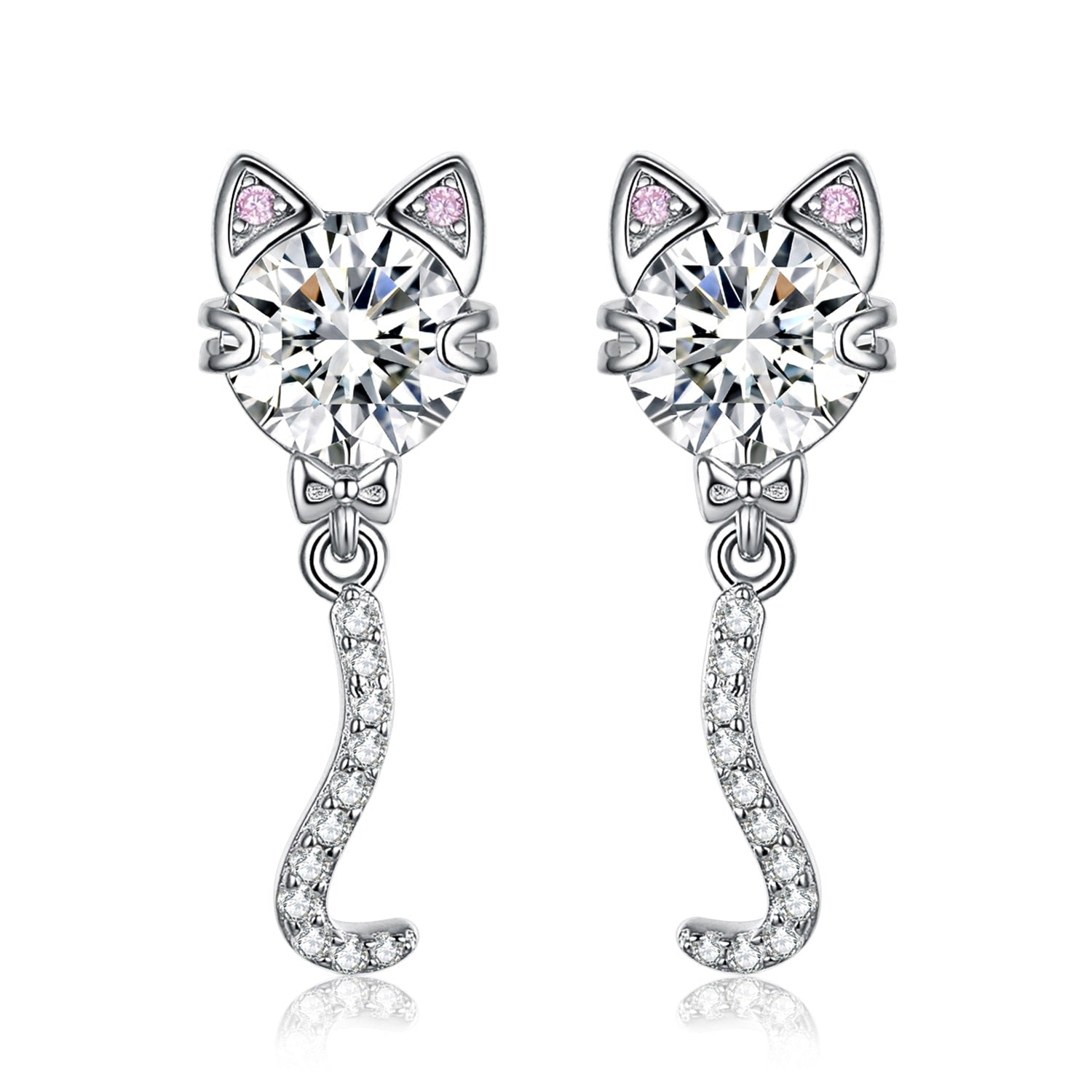Dangle Cat Earrings - Cat earrings