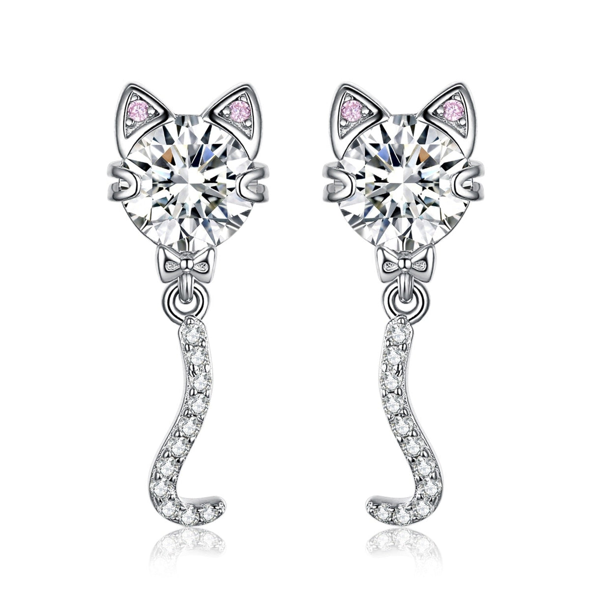 Dangle Cat Earrings - Cat earrings