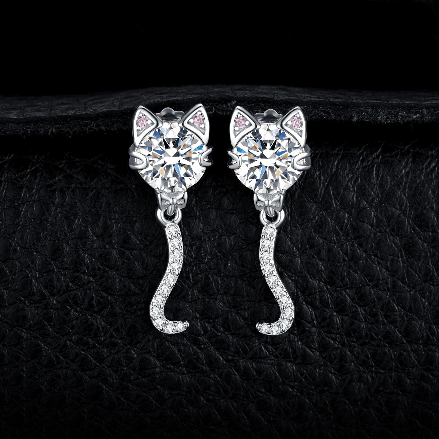 Dangle Cat Earrings - Cat earrings