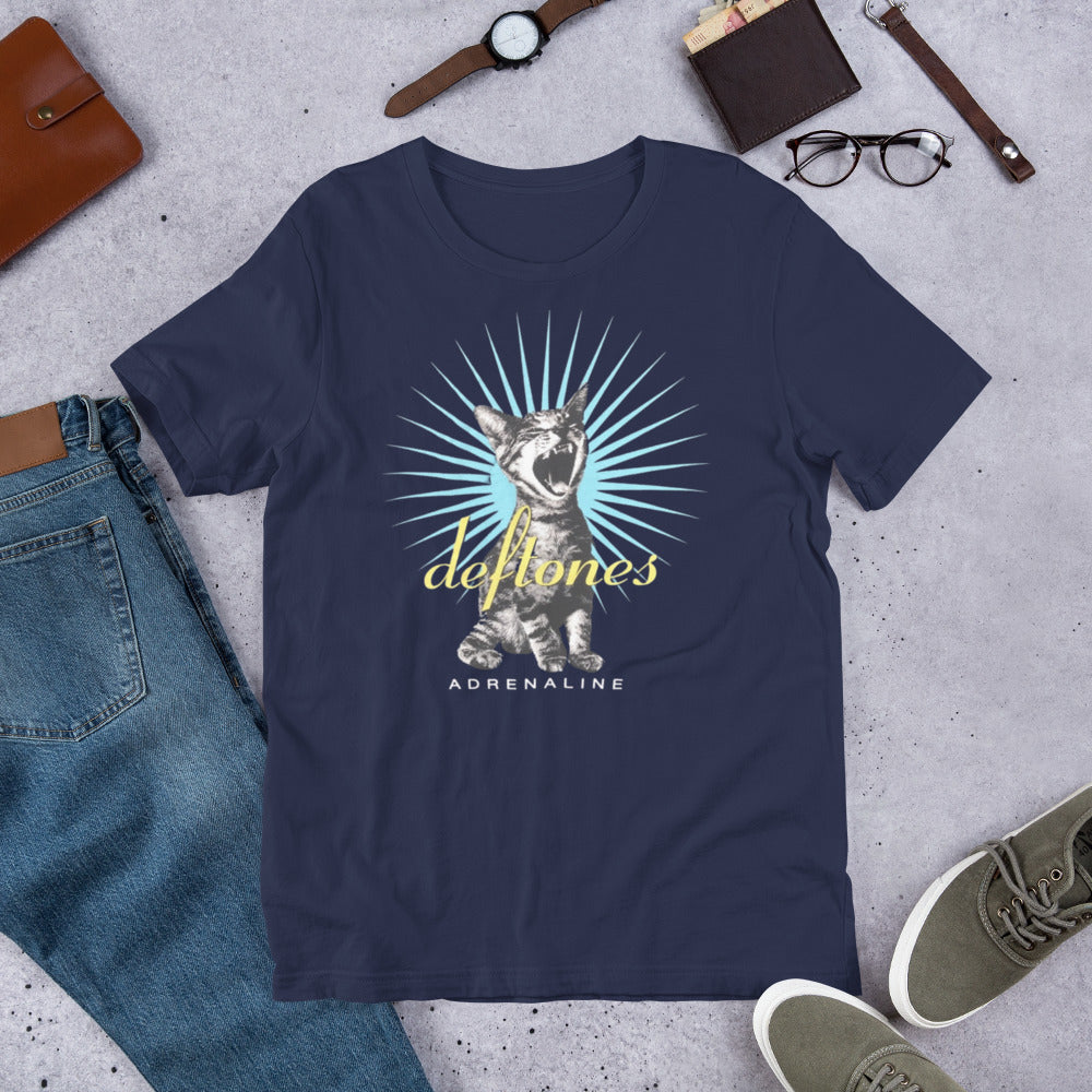 Deftones cat Shirt - Navy / XS