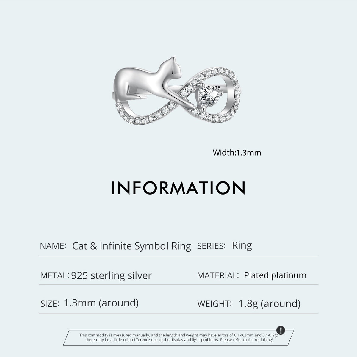 Diamond Cat Ring - cat rings