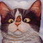 Diamond Painting Crazy Cats - Blue / 20x30cm-Round Drill
