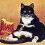 Diamond Painting Crazy Cats - Orange / 20x30cm-Round Drill