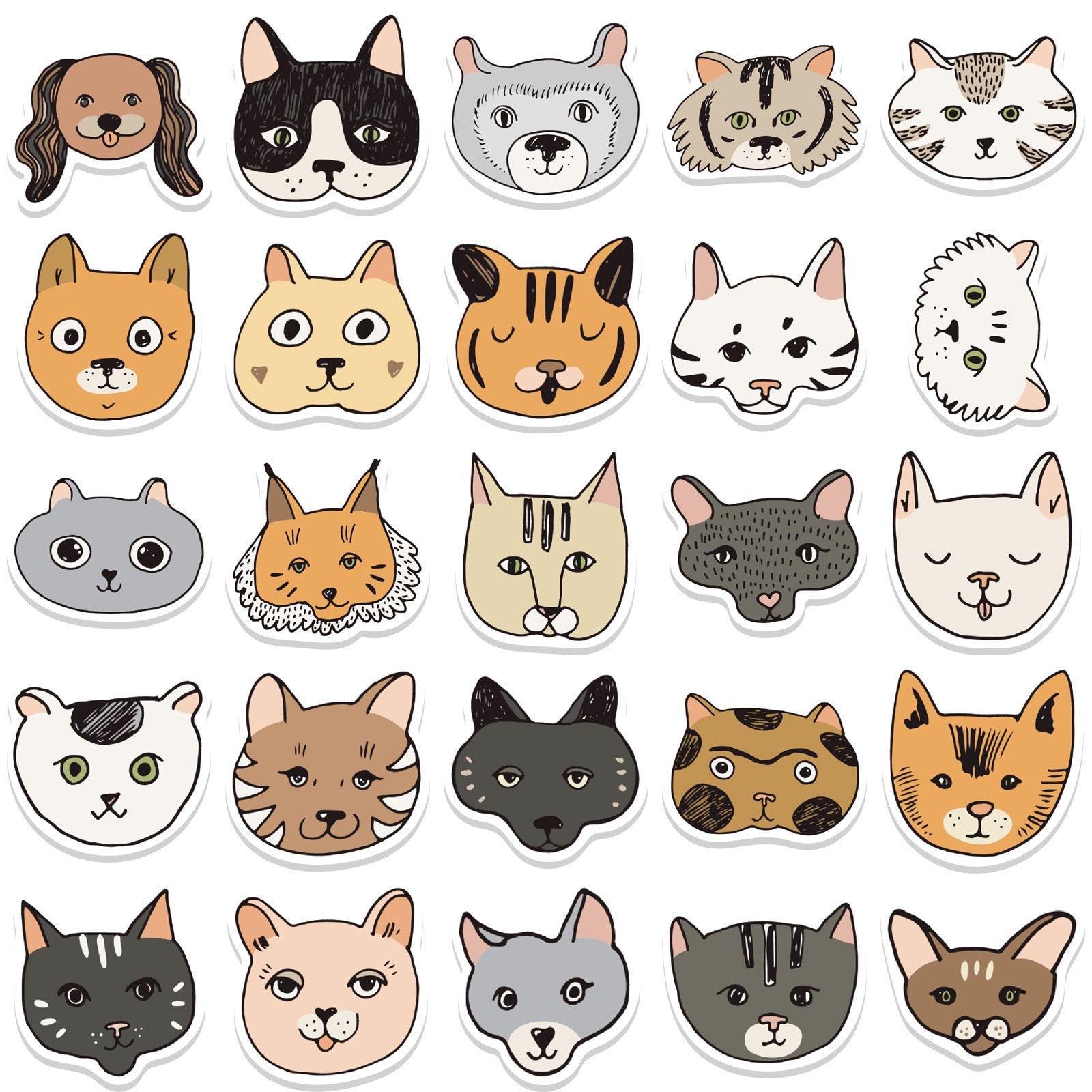 Dog and Cat Stickers