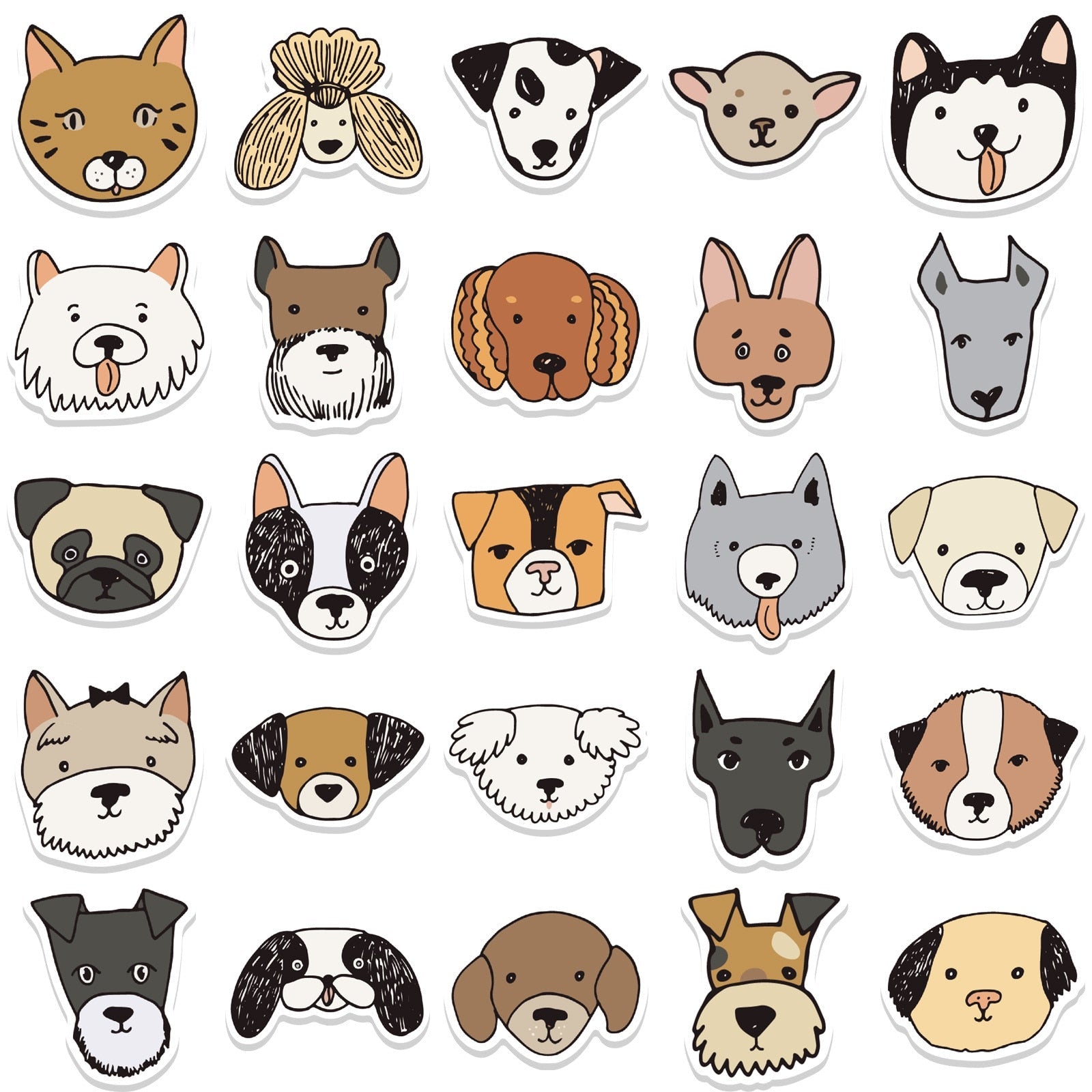 Dog and Cat Stickers