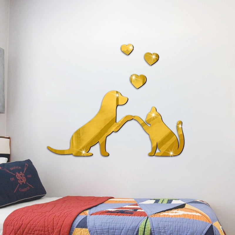 Dog and Cat Wall Art