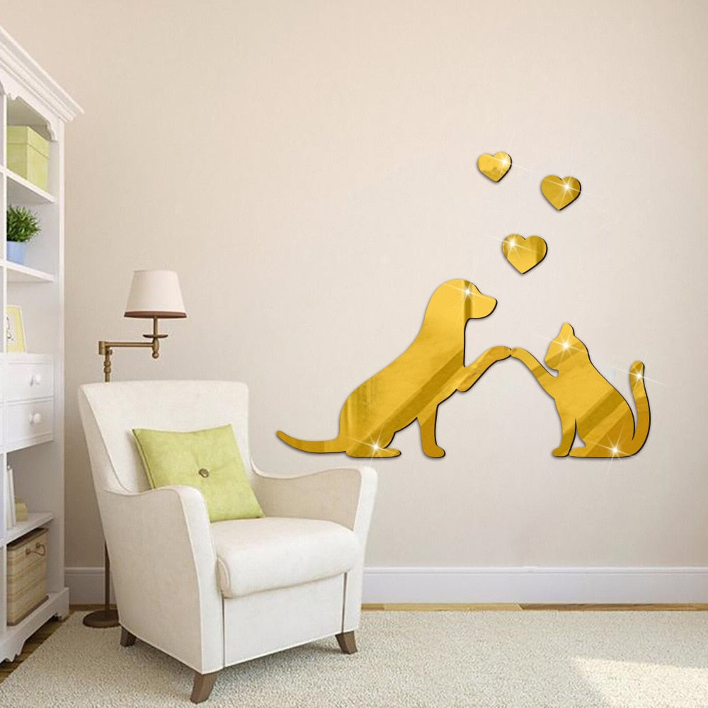 Dog and Cat Wall Art
