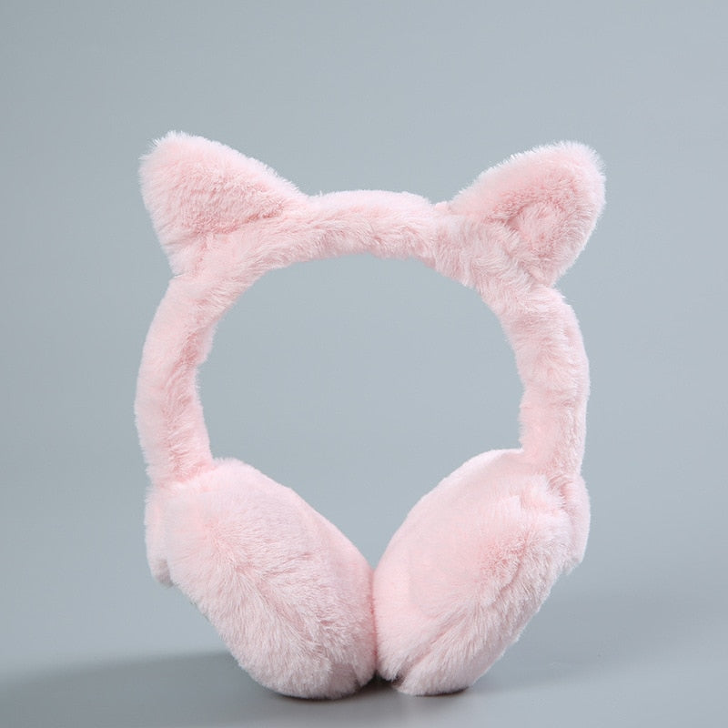 Earmuffs with Cat Ears - Earmuffs with Cat Ears