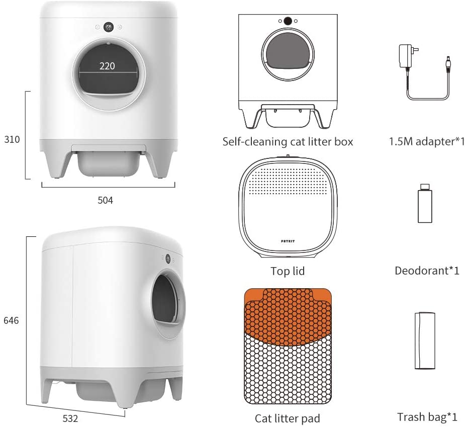 Electric Cat Litter Box - Cat litter Box
