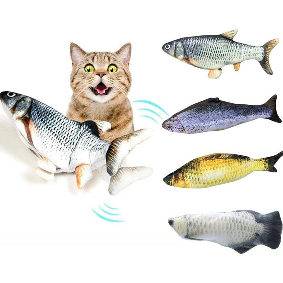 Electric Fish Cat Toy - Cat Toys