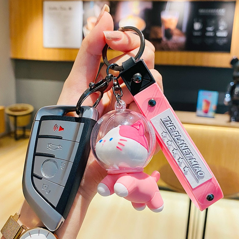 Elegant Cat Keychain - Cat Keychains
