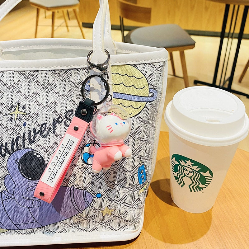 Elegant Cat Keychain - Cat Keychains