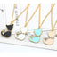 Enamel Cat Necklace - Cat necklace