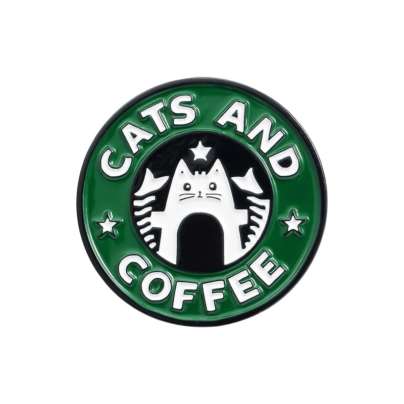 Enamel Cat Pins - style4
