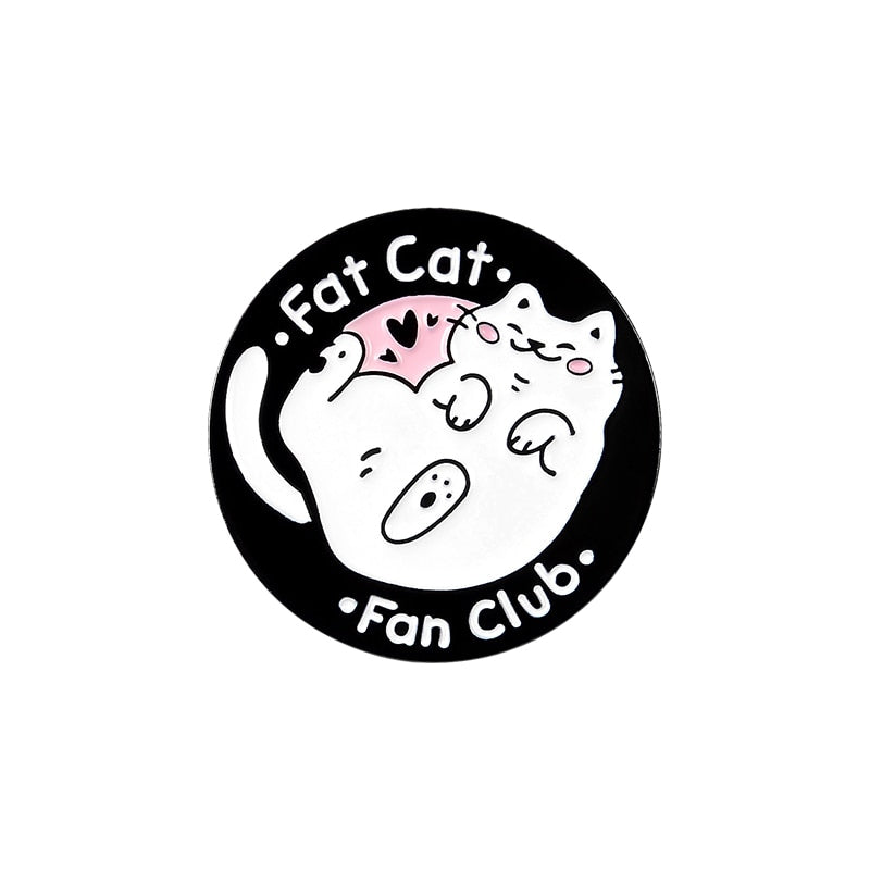 Enamel Cat Pins - style1