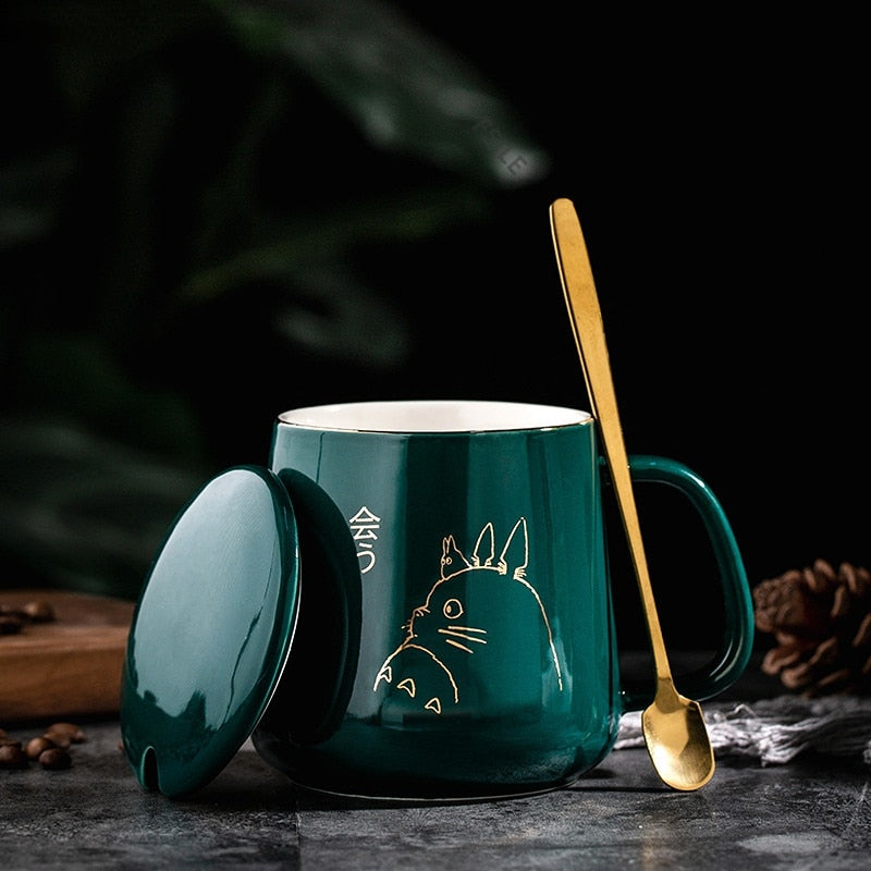 Fancy Cat Mug - green / 400ml