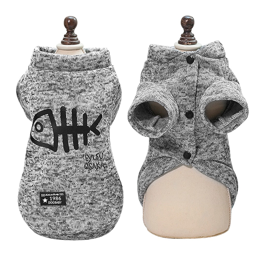 Fashion Cat Clothes - Grey / S - Clothes for cats