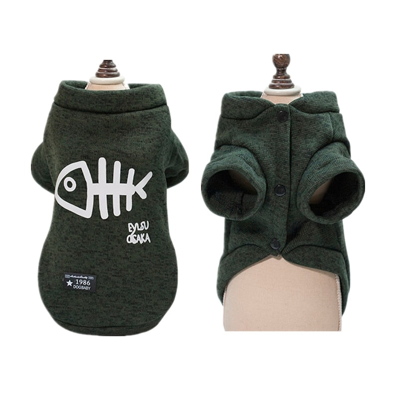 Fashion Cat Clothes - Green / S - Clothes for cats