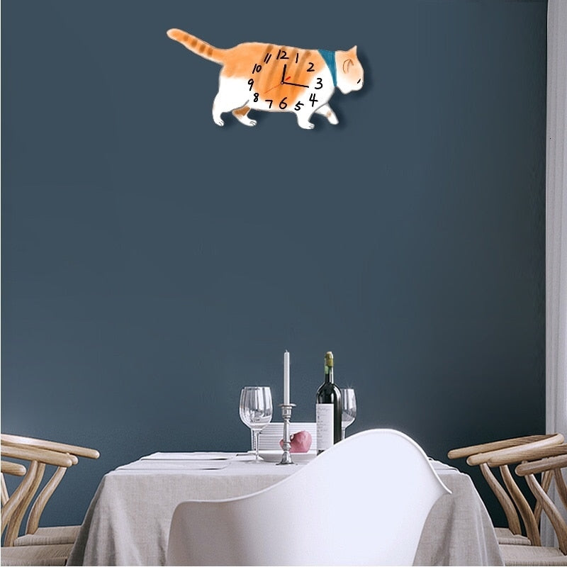 Fat Cat Clock