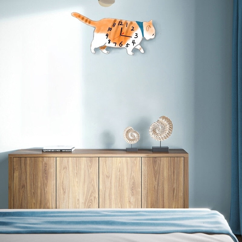 Fat Cat Clock