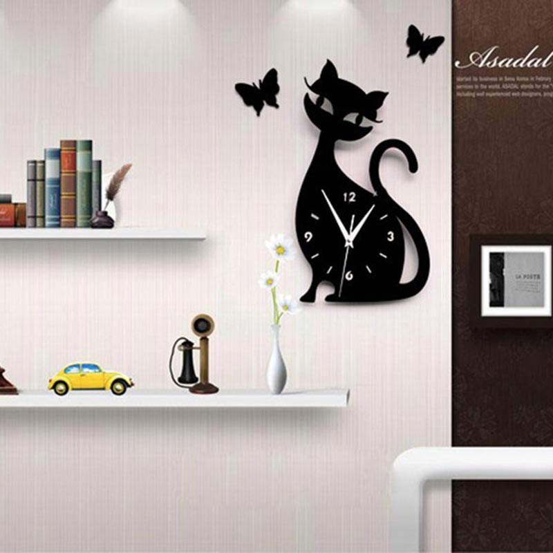 Felix Cat Clock
