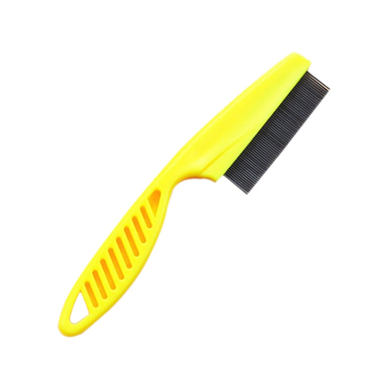 Flea Brush for Cats - Yellow / S